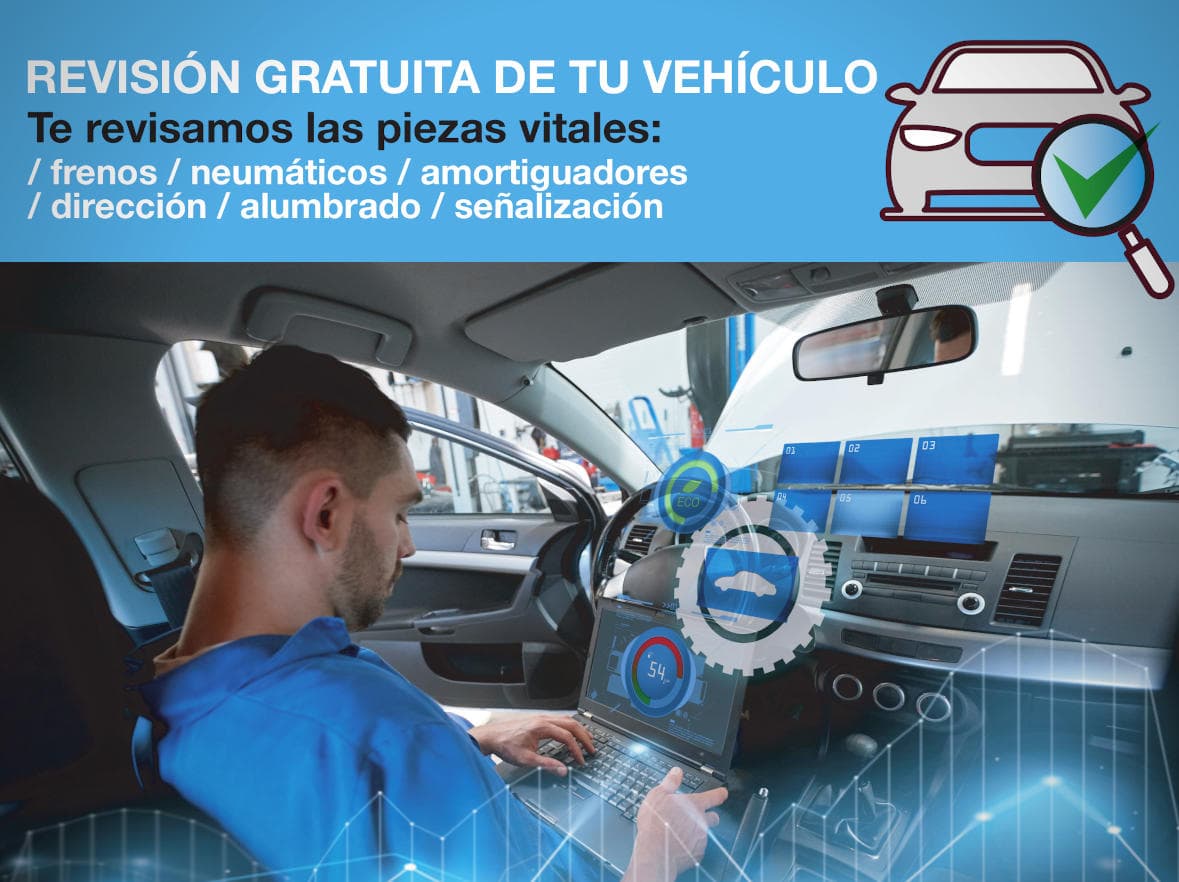 Revisión gratuita de tu coche en los Talleres Autofrutos de Murcia