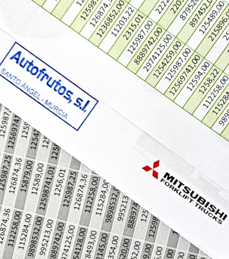 Autofrutos - Financiación para la compra de carretillas elevadoras, traspaletas y equipos de interior en Murcia